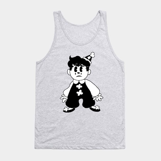 Clown Tank Top by InstantClassic